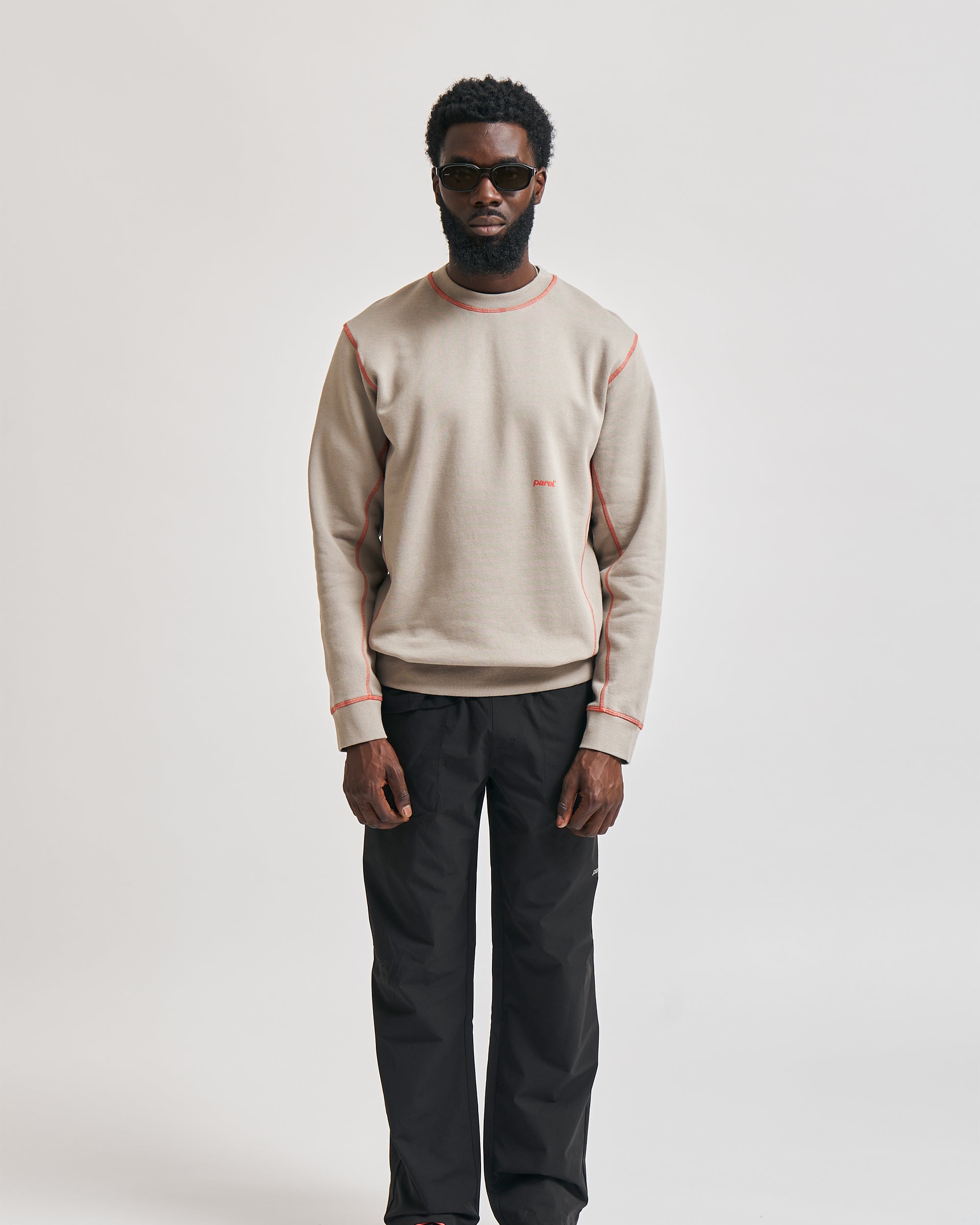 Contrast Crewneck